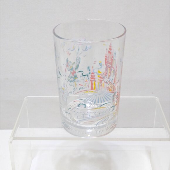 Walt Disney World Remember The Magic 25th Anniversary McDonalds Glasses Set of 3 - Picture 8 of 11